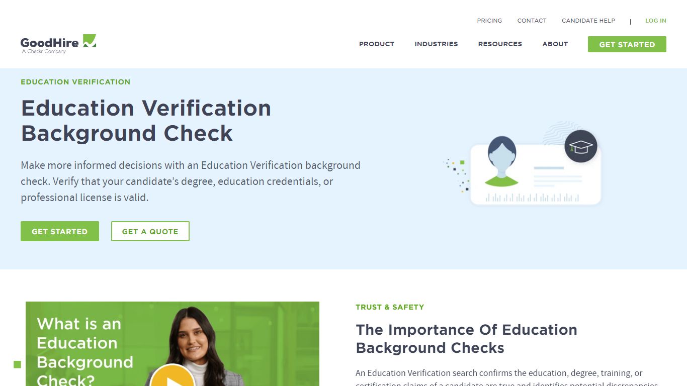 Education Verification Background Check | GoodHire